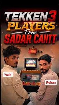 Tekken 3 - players , Sadar cantt #gaming