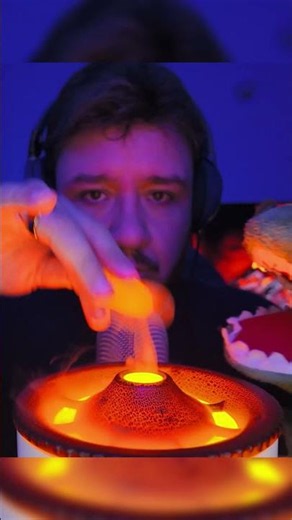 asmr dino comiendo lava ASMR | Dino Comiendo Luces Mágicas Visual para Dormir #shorts #asmr