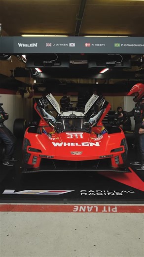 We will start the 2025 24 hr of Lemans in 8th after an exciting hyperpole session! @whelenmotorsports @mobil1motorsport @jaitkenracer @felipedrugovichbrazil @frederikvestiofficial @cadillacvseries @24heuresdumans @fiawec_official | Action Express Racing