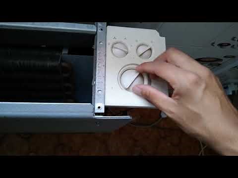 Ventilconvettore ad acqua.