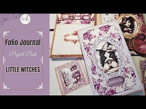 Easy to Make Folio Journal - Little Witches Project Pack