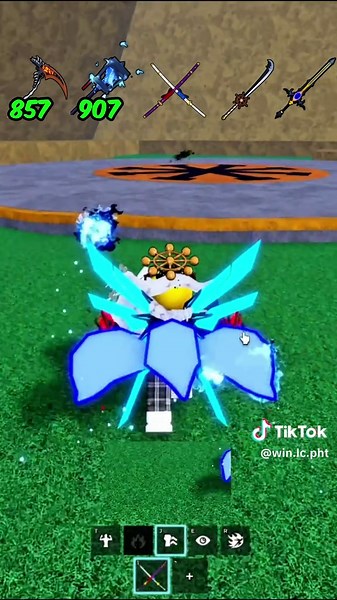 Test Damage Sword#roblox #bloxfruits #viral
