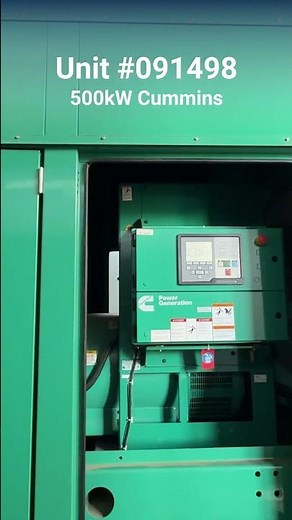500kW Cummins Diesel Generator | 60Hz | Load Bank Test | Generator Source