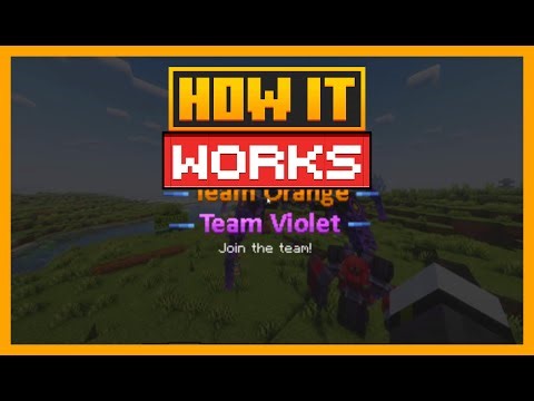 HOW THE TEAM SYSTEM WORKS in Conquer & Evolve in MINECRAFT