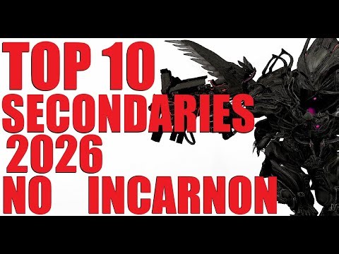 Best SECONDARY Weapons In Warframe 2026 For Non Incarnon (With Builds)