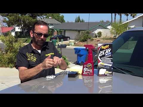 How to use Meguiar's Clay Bar Kit W/Paul Henderson 4/2018
