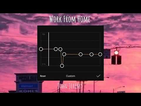 ✨Work From Home✨(Capcut Slow Audio Edit)