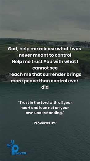 Surrender Brings More Peace Than Control Ever Did 😌 | Proverbs 3:5