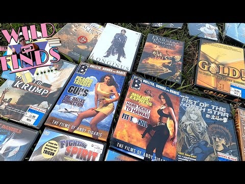 Brand New Rare + Valuable DVDs found while Thrift Store + Flea Market Hunting.