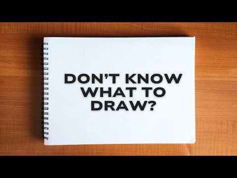 what to draw when you don’t know what to draw 🎨 art diaries