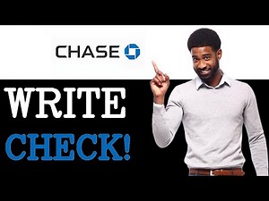 How To Write A Chase Bank Check (2025)
