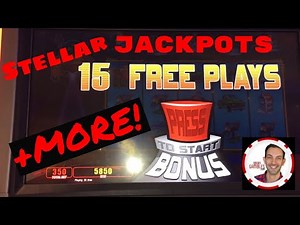? Stellar JACKPOTS Bonus + MORE! ? ✦ BONUS HOLIDAY VIDEO ✦ Slot Machine Pokies w Brian Christopher