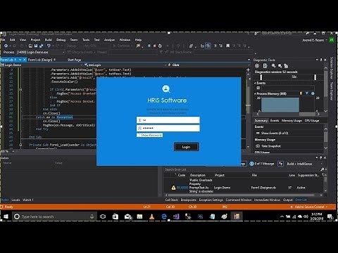 VB.Net Create Login with Sql Server (Stored Procedure)