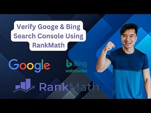 How to Use Rank Math Plugin to Verify Google Search Console and Bing WebMaster Tool