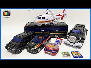 Hello Carbot All Star Police Special Forces KCops & True Hello Carbot Robot Toys Combination
