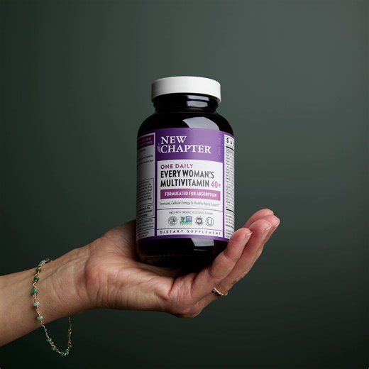 This multivitamin’s different. Designed especially for the needs of women 40 and absolutely packed with 20 vitamins and minerals for foundational health. | New Chapter