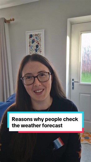 Why do you check the weather forecast? Research from the @Met Office shows that the most popular reason in the UK why people check the weather forecast is to know whether they can hang out their washing to dry. #weathertok #weatherforecast