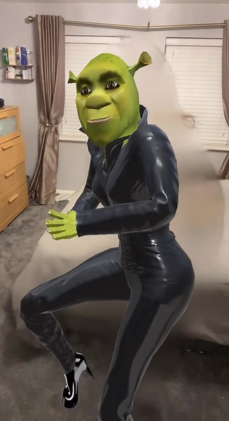 Shrek Dancing to Single Ladies on TikTok
