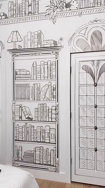 Wait, you did that with a Sharpie? 👀 #ad Artist Kelsey Montague shows us the possibilities are endless with @sharpie ✨🖤 Artist: @kelseymontagueart Materials: Sharpie Permanent Markers ————— #blickartmaterials #createwithblick #sharpiemarkers #permanentmarker #diyhome | Blick Art Materials