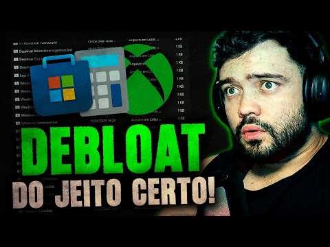 LEARN HOW TO DEBLOAT WINDOWS THE RIGHT WAY! INCREASE YOUR FPS, REDUCE YOUR PC'S INPUT LAG!