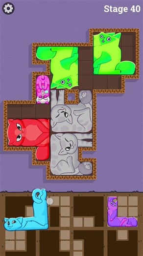 puzzle cat gameplay walkthrough #puzzle #funny #games #shorts