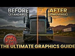 The ONLY ATS / ETS2 Graphics Guide You Need (Snowymoon + Simuverse ReShade)