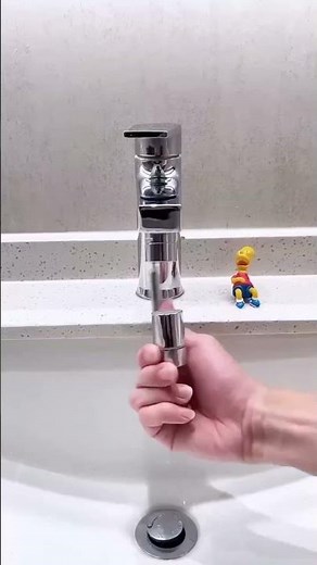 Arm Swivel Faucet Extension | 360° Rotating Sink Sprayer Attachment #FaucetExtension #KitchenGadget