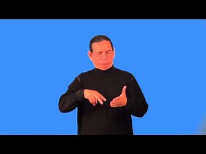 Watch how to sign 'proofreader' in American Sign Language.