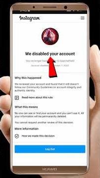 how to fix we disabled your account instagram / we disabled your account Instagram problem fix 2026