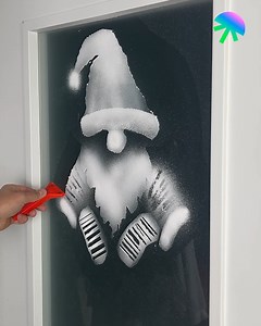 1.3M views · 6.1K reactions | How to make a snow spray Christmas gonk  | Magic Hands Creations | Facebook