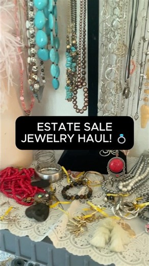 My Huge Vintage Estate Sale Jewelry Haul! 💍