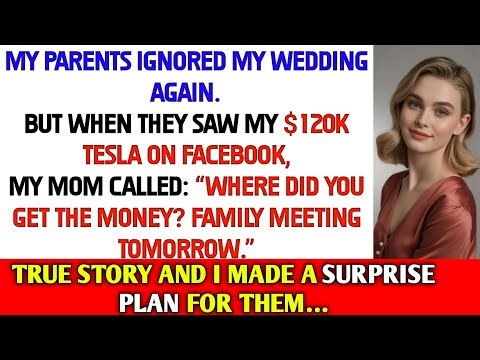 My Parents Missed My Wedding… But After Seeing My $120K Tesla, They Demanded Money