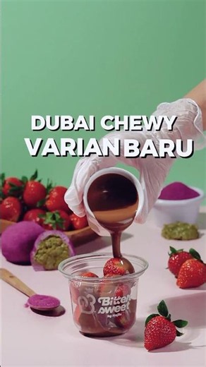 ARE U READY DUBAI CHEWY UBE PISTACHIO? 💜 #bittersweetbynajla