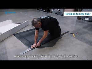 How to install and fit entrance matting - Rinos