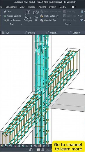 Revit structure rebar detailing