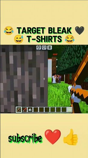 🎯 Wearing the Rare Target BLEAK T-Shirt in Minecraft! 👑#minecraft#t-shirt#target
