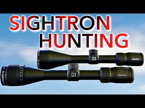 Sightron NEW Hunting Scopes 4-12 and 3.5-10