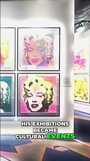 Andy Warhol's Iconic Art Exhibits: Pop Art Legacy Explored #shorts
