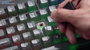 Amazon.com: Womier Keyboard Keycaps Jelly, Black Keycaps Clear 60 65 75 100 Percent, Transparent Cute Custom Key Cap Set for Cherry MX, Kailh, Outemu, Gateron Mechanical Keyboards(MDA Profile) : Electronics