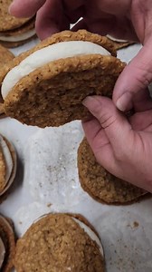 2.4K views · 35 reactions | OATMEAL CREAM COOKIES(SAVE this recipe!)...