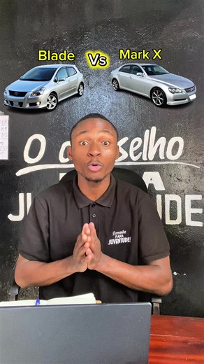 🚘 Toyota Blade ou Toyota Mark X? Dois excelentes carros, mas para perfis completamente diferentes. 👀 Um destaca-se pela economia e praticidade. O outro pelo conforto, potência e presença na estrada. 👇 Se tivesses de escolher apenas um, qual seria? #ToyotaBlade #MarkX #CarrosMoz #Maputo #Moçambique