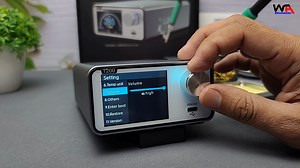 Looking for a powerful and smart soldering station? 🔥 Today we’re unboxing and reviewing the Alientek T200 Smart Soldering Station – a 160W compact powerhouse designed for both professionals and electronics hobbyists. 👉 Key Features: ✔️ Output Power: 160W Max ✔️ Temperature Range: 80℃ ~ 500℃ ✔️ Multiple handle support: C245, C210, C115, T12 ✔️ Fast heating with PID temperature control ✔️ 2.4" IPS LCD Display with clear menus ✔️ RGB LED lighting & smart functions (auto sleep/shutdown) ✔️ Built-