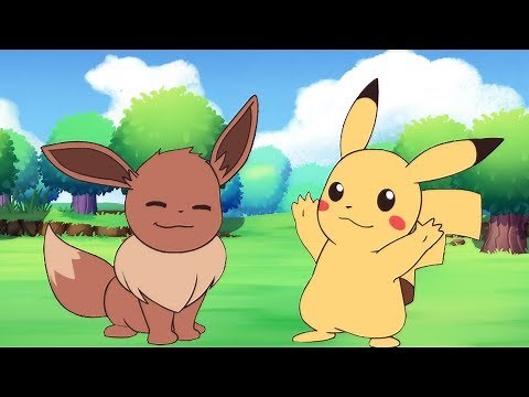Pokemon Let's Go Pikachu and Eevee! Animation
