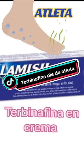 #terbinafina #lamisil #pedeatleta #hongoa #tiña #irritacion #zonainguinal #comezon #unicomicosis