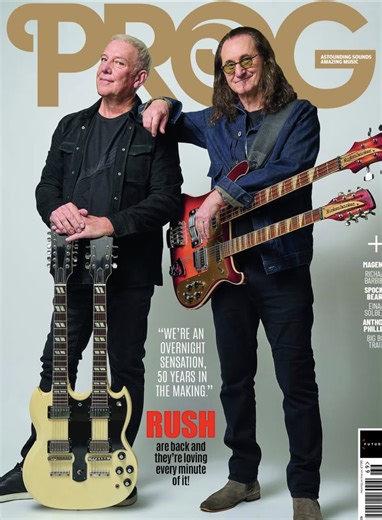 Rush is a Band Blog: Rush cover feature in the latest edition of Prog magazine