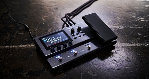 “The same sound engine and colour touch display as the GX-100 in a portable, travel-ready design”: Boss promises a “universe” of tones from the small but mighty GX-10 amp modeller and multi-effects