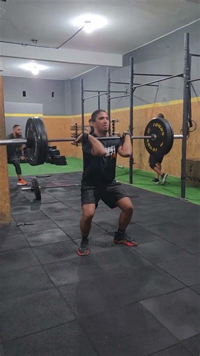 Complex - Clean/Front Squat/Hang Squat 132lb #crossfit #cross #lpo #clean #complex #Squat #hang #rx