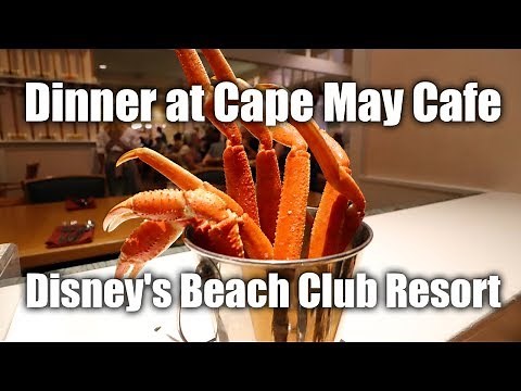 Dinner at Cape May Cafe in Disney's Beach Club Resort | Walt Disney World