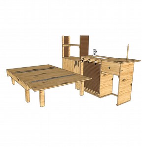 Minivan Camper Conversion Kit: Dodge Grand Caravan 3D Plans - Bed, Kitchen, Storage (digital Pdfs) - Etsy Canada