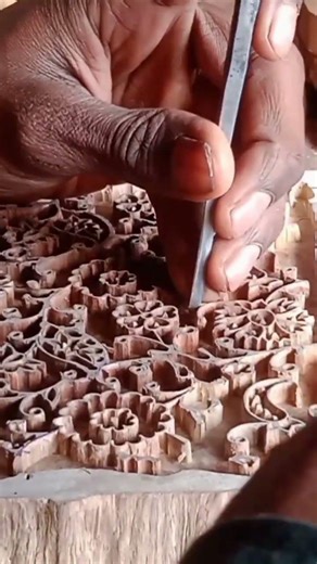Craftmanship create this wooden block design full process | #diy #woodworking #handwork
